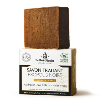Savon traitant à la propolis noire cosmo organic