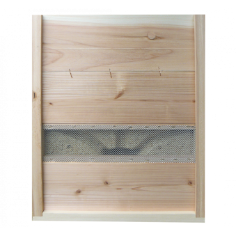 Plancher Dadant 10 cryptoméria  superposé aéré galva 550*430*45mm