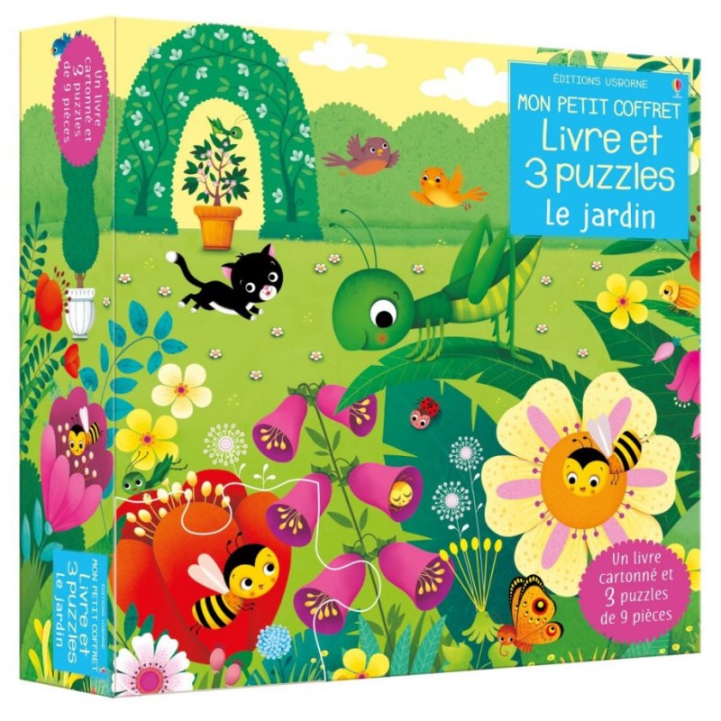 Mon petit coffret livre et 3 puzzles