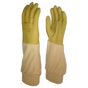 Gant cuir hydrofuge