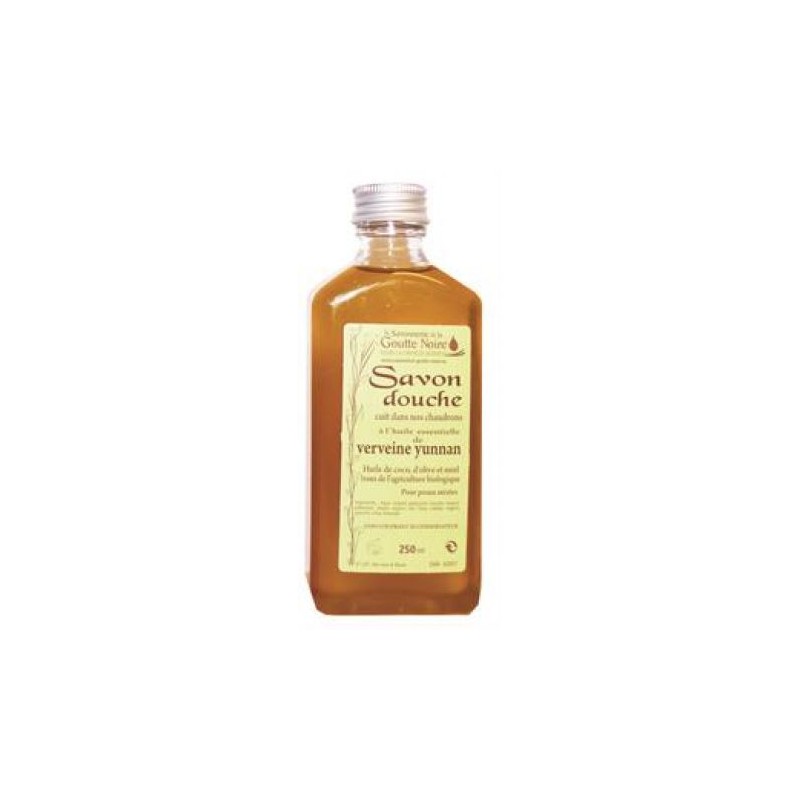 Savon liquide miel verveine yunnan, flacon 250ml, savonnerie artisanale