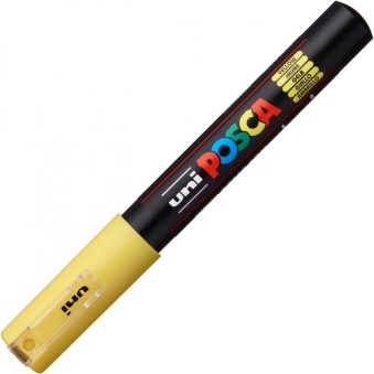 Marqueur posca jaune (année finissant par 2 et 7)