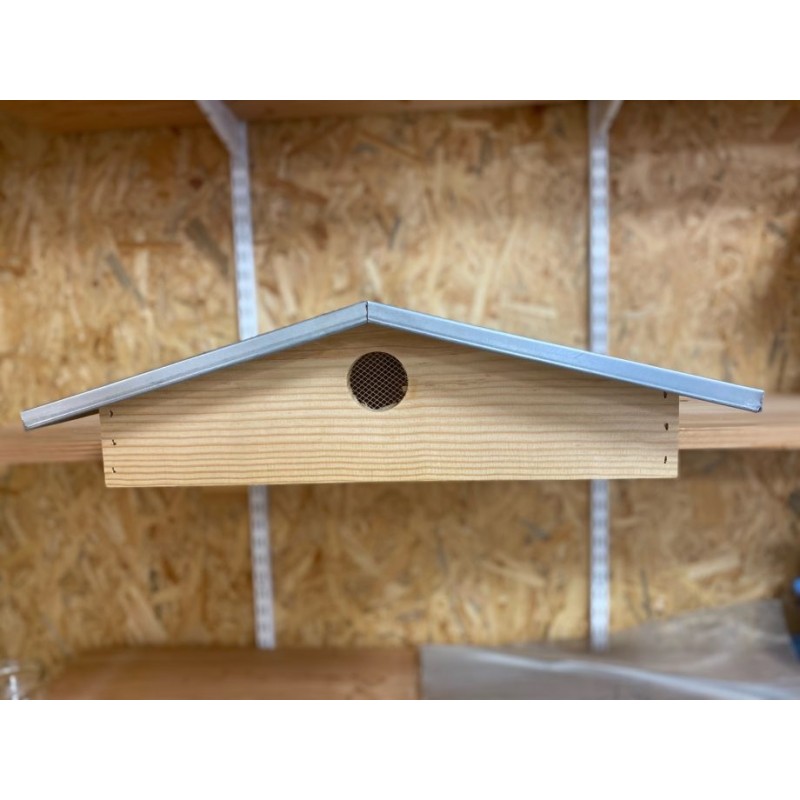 Toit Dadant 10 Chalet pin tôlé ventilé