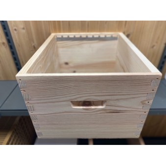Corps Dadant 10 pin à tenons, pour 10 cadres droits 500*430*315*25mm