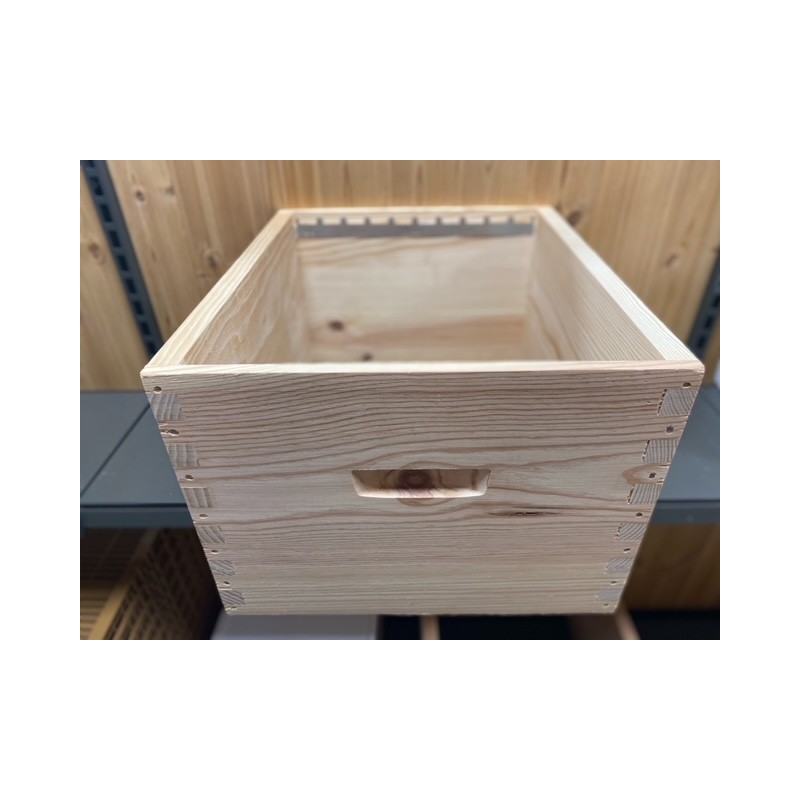 Corps Dadant 10 pin à tenons, pour 10 cadres droits 500*430*315*25mm