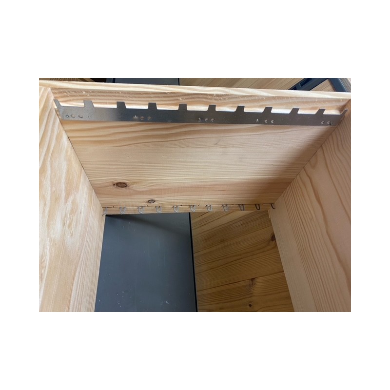 Corps Dadant 10 pin à tenons, pour 10 cadres droits 500*430*315*25mm