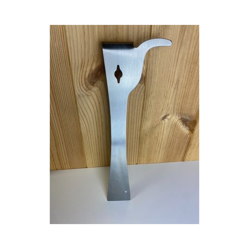 Lève-cadres "américain" en inox avec crochet