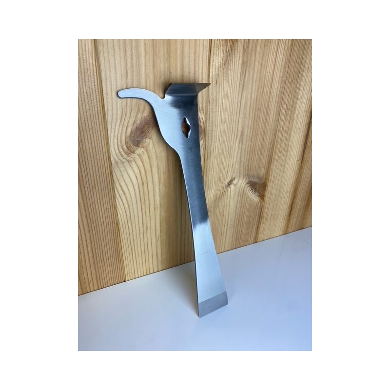 Lève-cadres "américain" en inox avec crochet