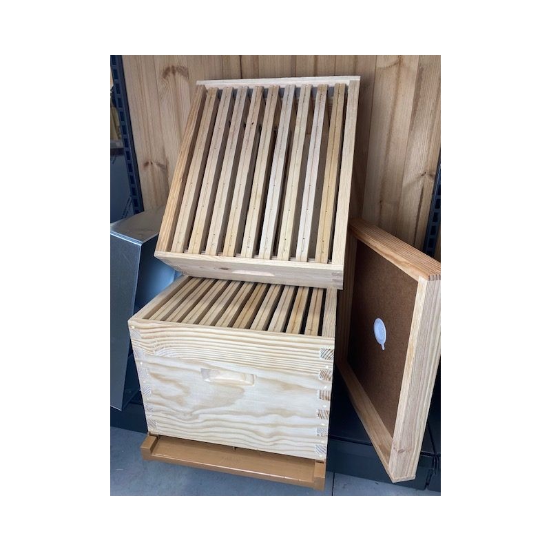 Pack Ruche Dadant 10 Toit plat