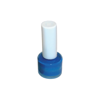 Peinture pour reine flacon bleu  (année finissant par 5 et 0)