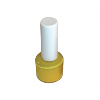 Peinture pour reine flacon jaune (année finissant par 2 et 7)