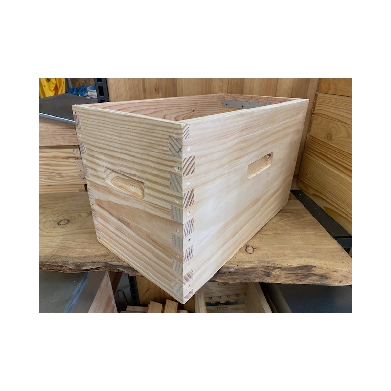 Corps Dadant 6 pin à tenons superposé pour 6 cadres droits, 500*280*315mm