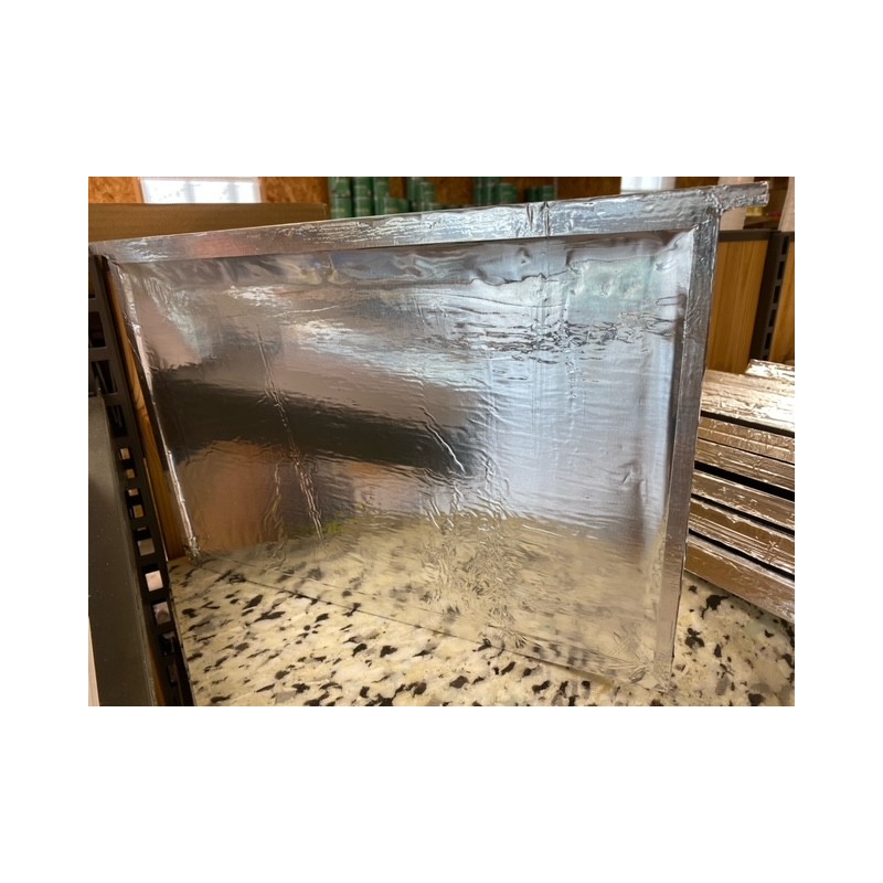 Partition Isolante /film alu cadre Dadant corps bois  473/450*317*22mm
