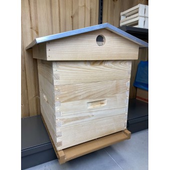 Pack Ruche Dadant 10 Chalet en pin