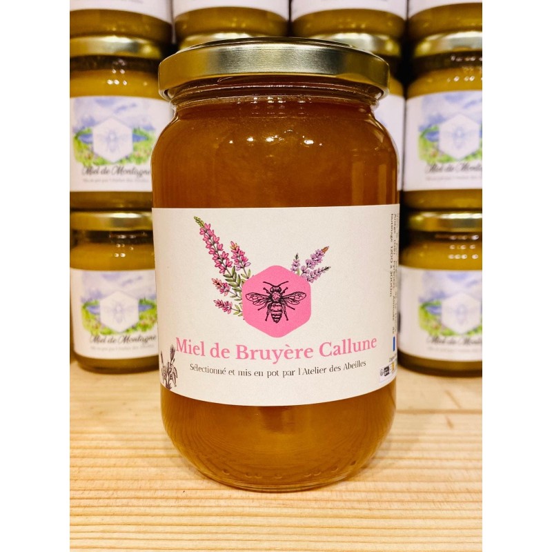 Miel de Bruyère Callune - Atelier des abeilles