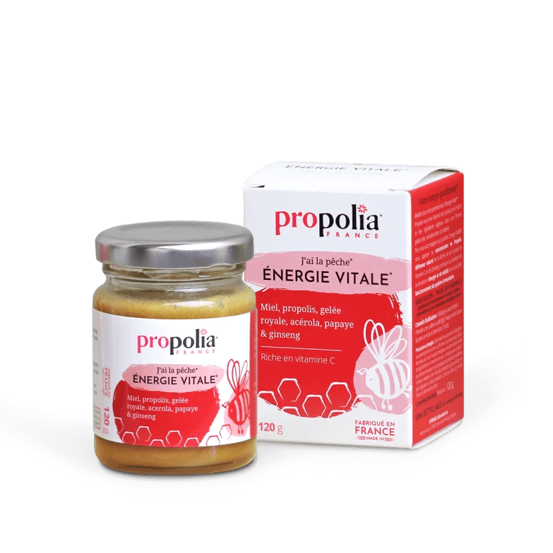 Energie Vitale - Propolis, Miel, Gelée Royale, Ginseng