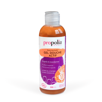 Gel Douche Actif Bio - Propolis & Mandarine