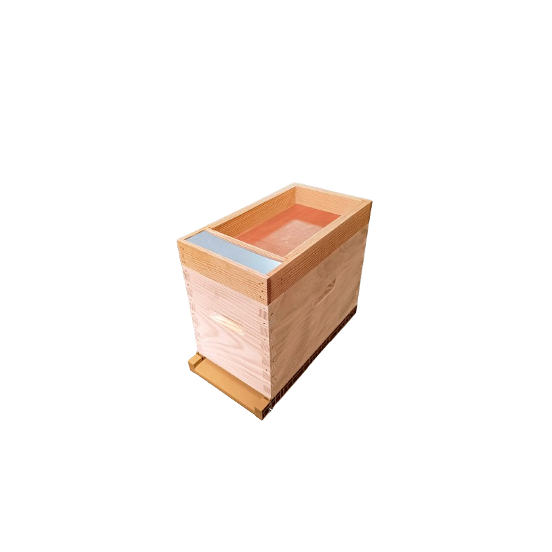 Ruchette D6 Corps Tenons (plancher plastique, corps pin, couvre cadre nourrisseur, toit)