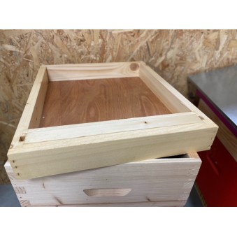 Nourrisseur Dadant 10 bois paraffiné 7 litres 500*430*70mm