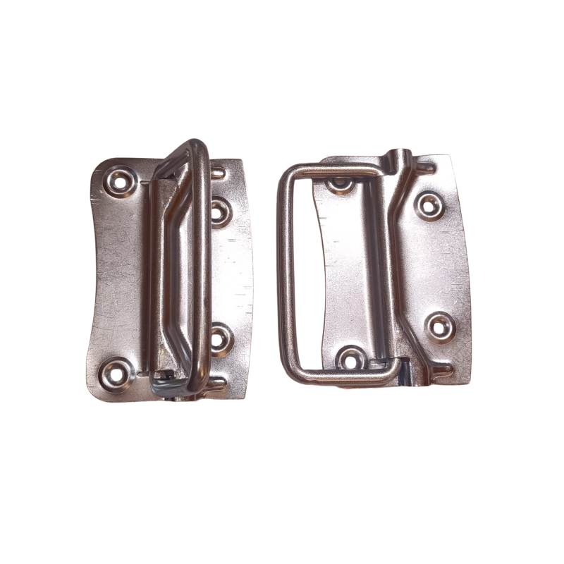 Poignées zinc munition, la paire