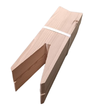 Pieds de ruche bois, le lot de 4