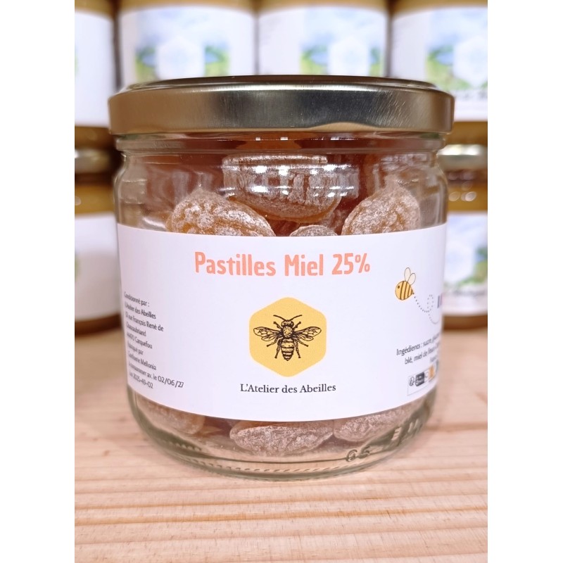 Pastilles Miel 25%