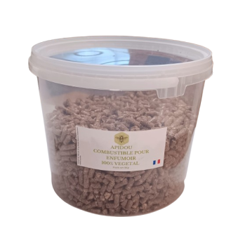 Combustible FUBLÉ base paille de blé pour enfumoir, le seau de 2kg