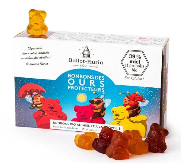 Bonbons des ours protecteurs